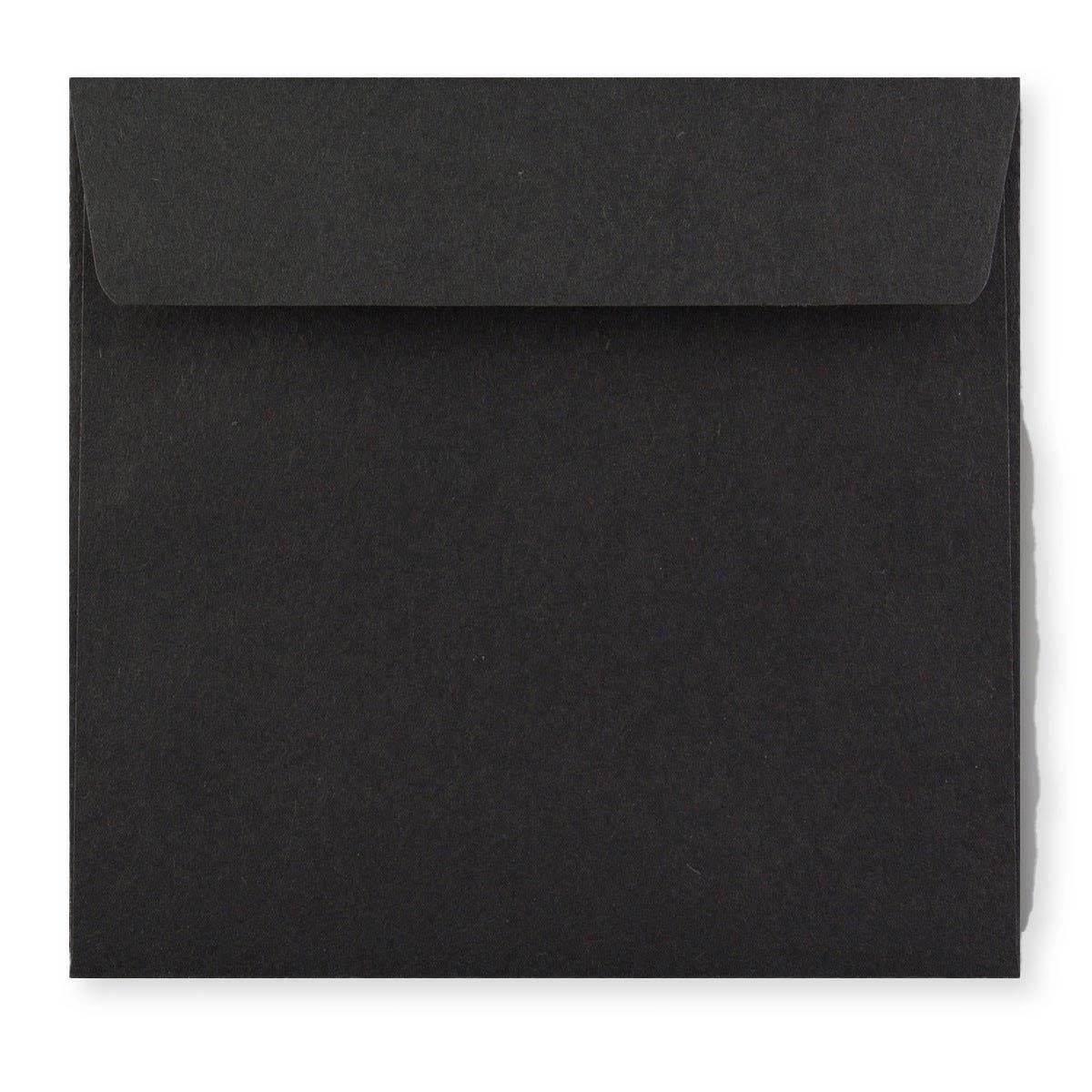 Black Coloured Peel & Seal Envelope (155 x 155mm)