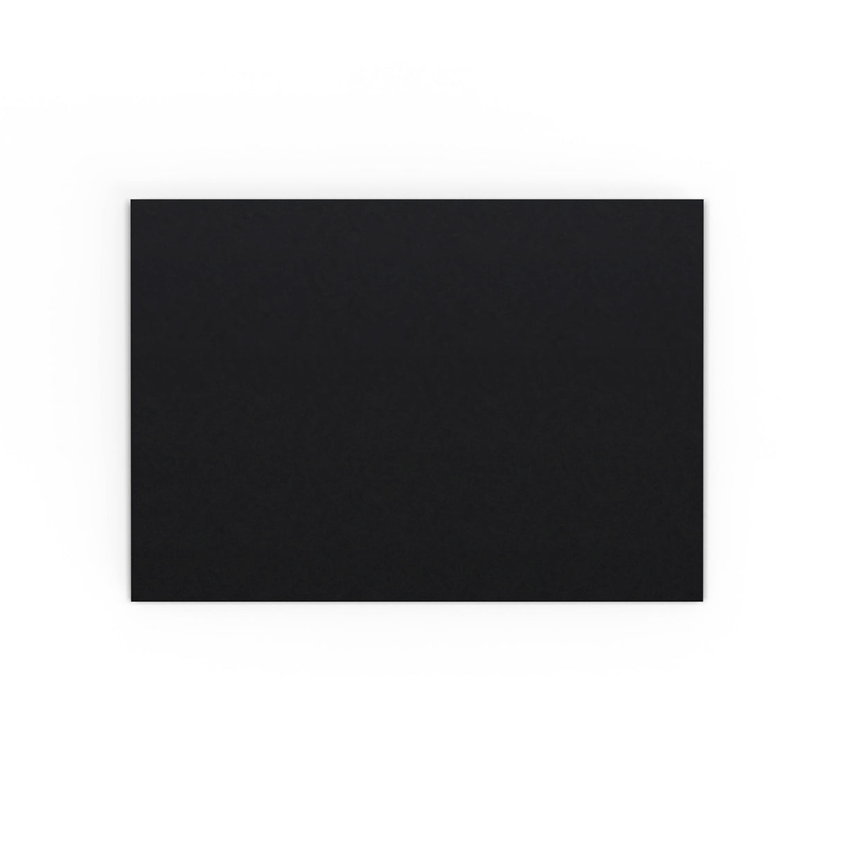 C6 Black British Made Gummed V-Flap Envelope (114 x 162mm)