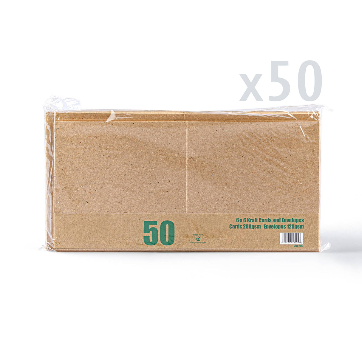 Kraft Cards & Envelopes Pack