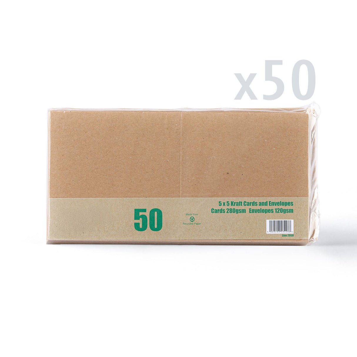 Kraft Cards & Envelopes Pack