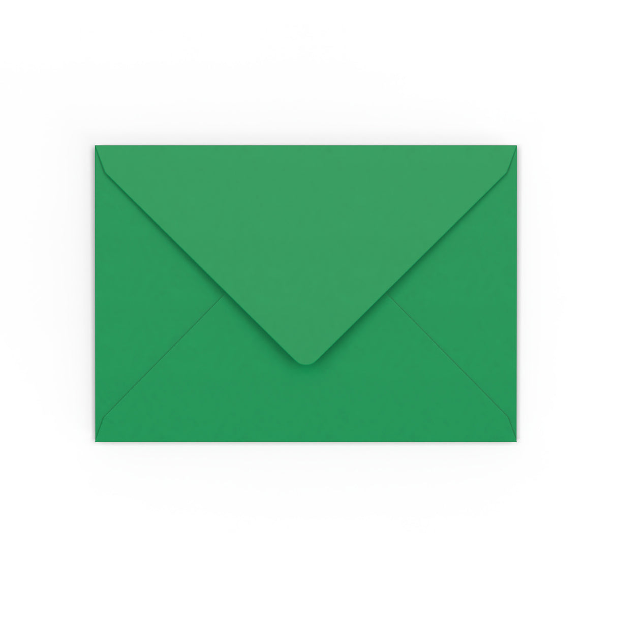 C6 Dark Green Gummed V-Flap Envelope (114 x 162mm)