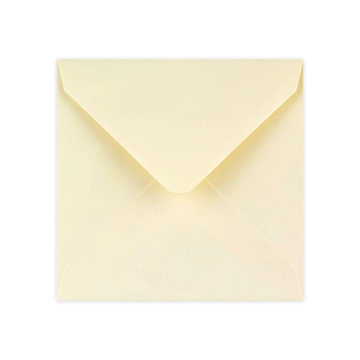 Ivory Wove Gummed V-Flap Greeting Card Envelope (130 x 130mm)