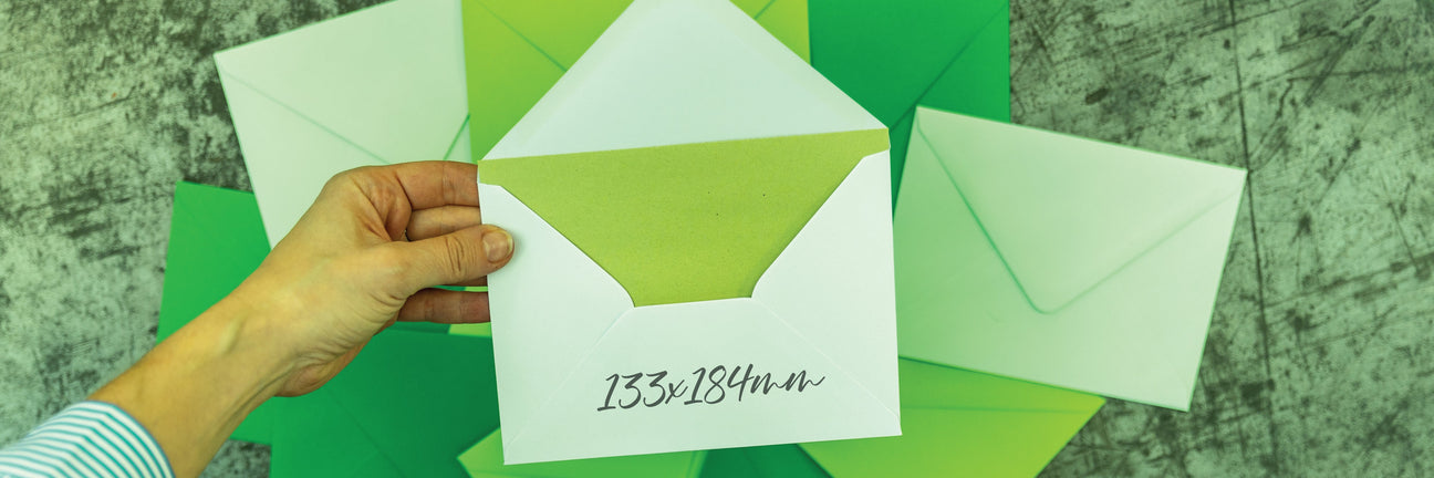 133x184 mm envelopes