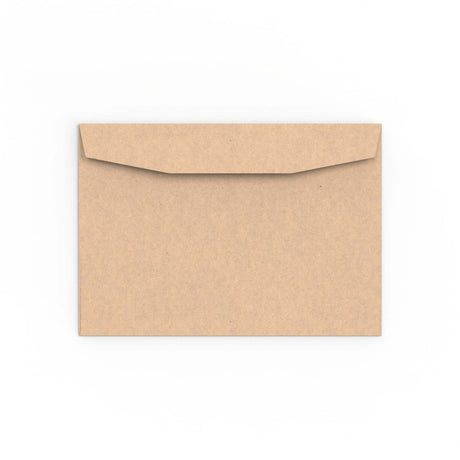 C6 Manila Brown Gummed Business Envelope (114 x 162mm)