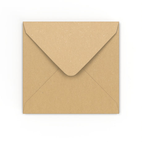 Fleck Recycled Gummed V-Flap Envelope (130 x 130mm)