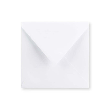 White Envelope - Diamond Flap 165x165 mm