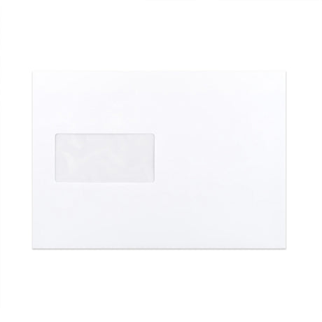 White Envelope - Straight Flap - W 162x229 mm (C5)