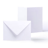 White Smooth Cards & Envelopes Pack