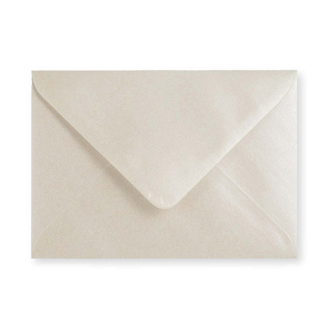 C6 Oyster Gummed V-Flap Greetings Envelope (114 x 162mm)