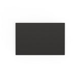 Black Gummed V-Flap Envelope (65 x 94 mm)