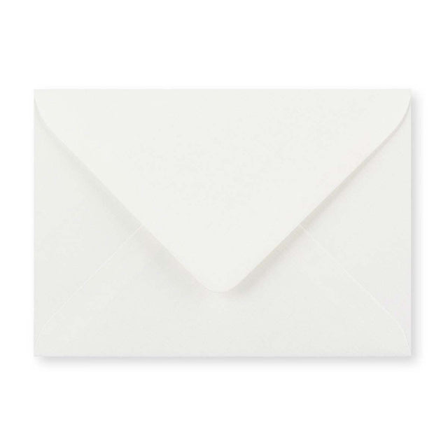 C6 White Gummed V-Flap Envelope (114 x 162mm)