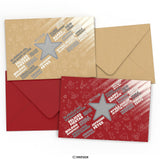 Christmas envelope Christmas Sparkles
