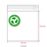 Biodegradable PLA Bags Clear 155 x 160 mm
