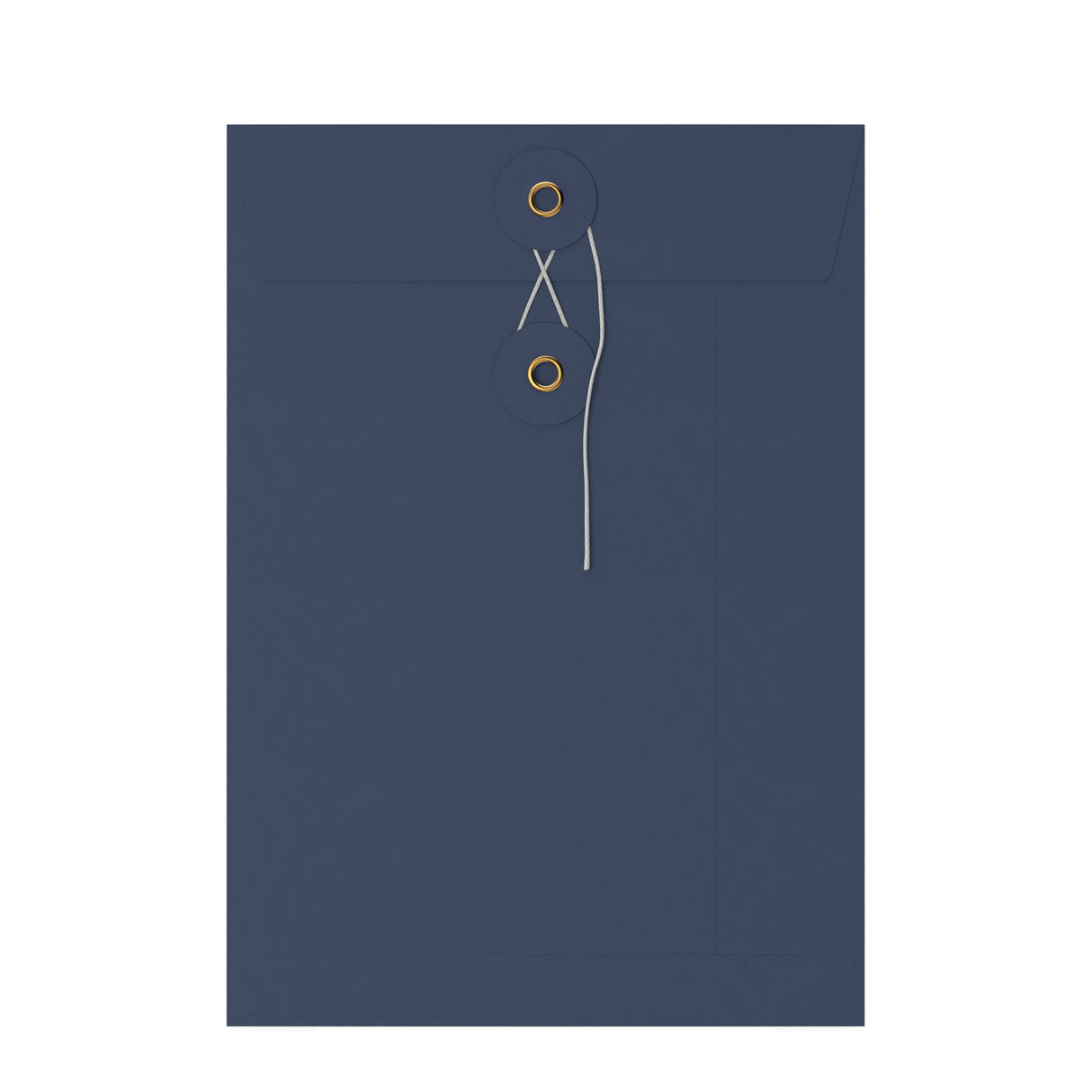 Coloured envelopes with string and washer closure